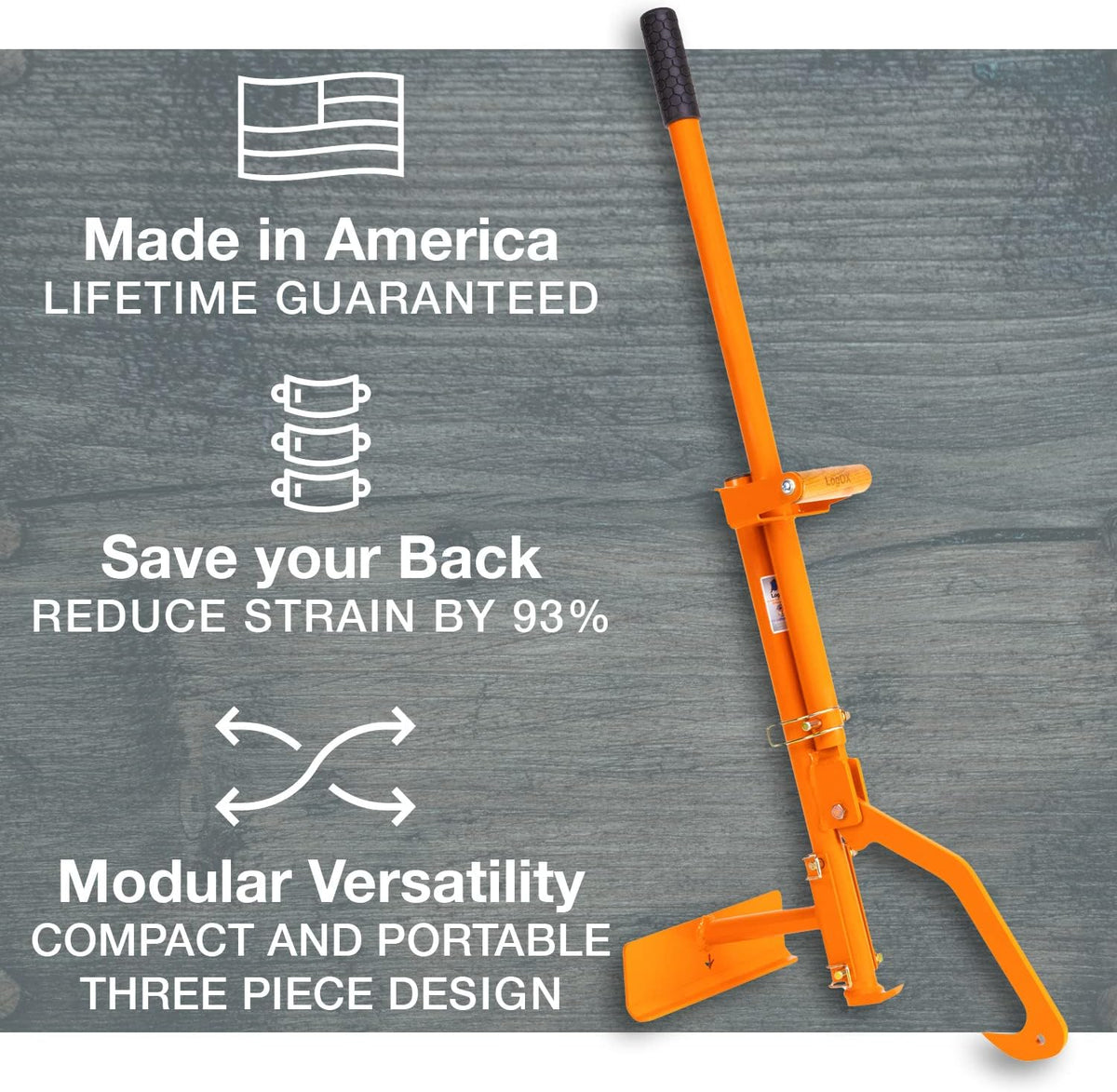 3-in-1 Forestry Multitool Log Hauler Cant Hook Timberjack H154713