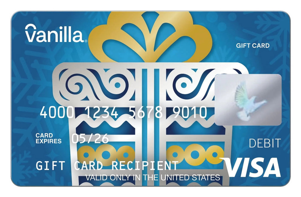 Gift Vanilla eGift Virtual Account J209124