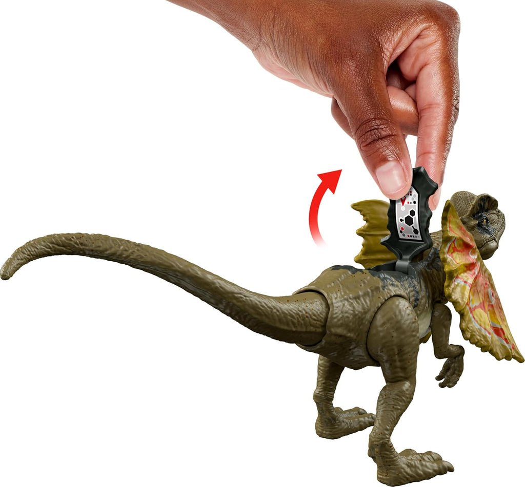 Dilophosaurus Dinosaur Action Figure with Movable Joints H15699