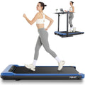 Black Electric Walking Pad Treadmill with Remote Control L4343