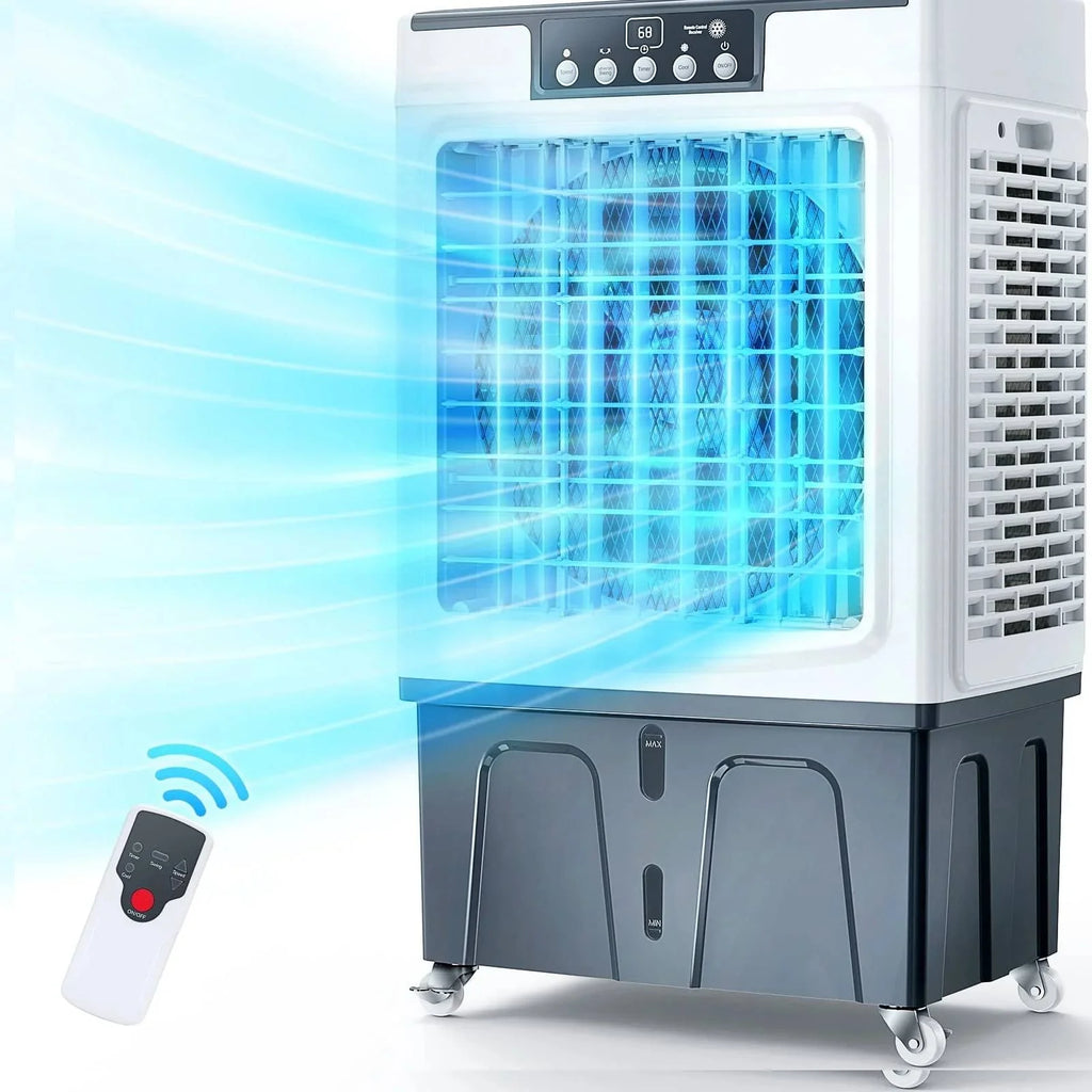 Evaporative Air Cooler, 2200CFM 9.2Gallon with Remote Control X818