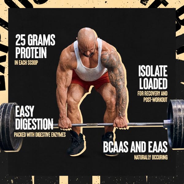 Cookies & Cream 4 lbs Whey Isolate Protein Powder H9179