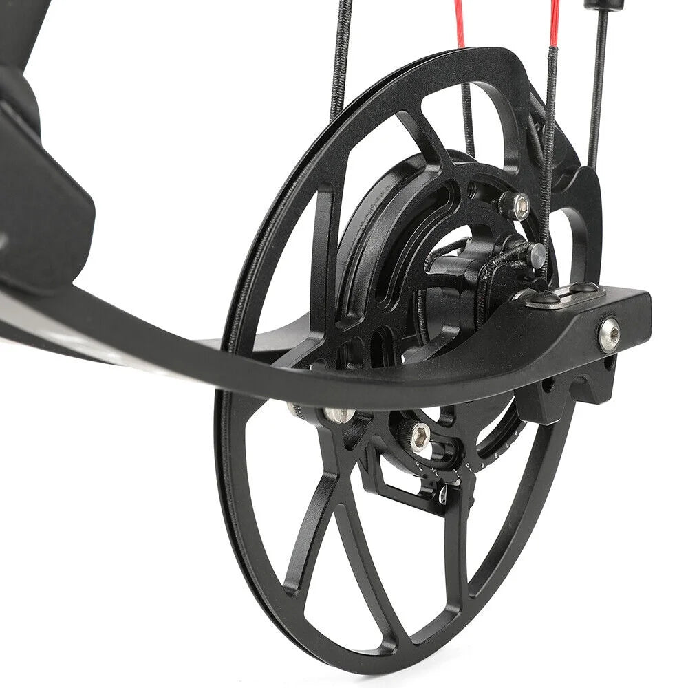 29 Inch Carbon Fiber Compound Bow 0-70lbs Adjustable 345FPS S967