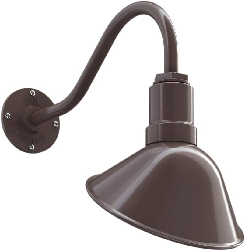 9 inch Dome 11 inch Straight Arm Sign Light G578