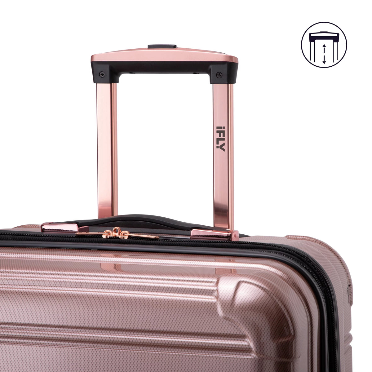 24" Hardside Fibertech Checked Luggage G717399