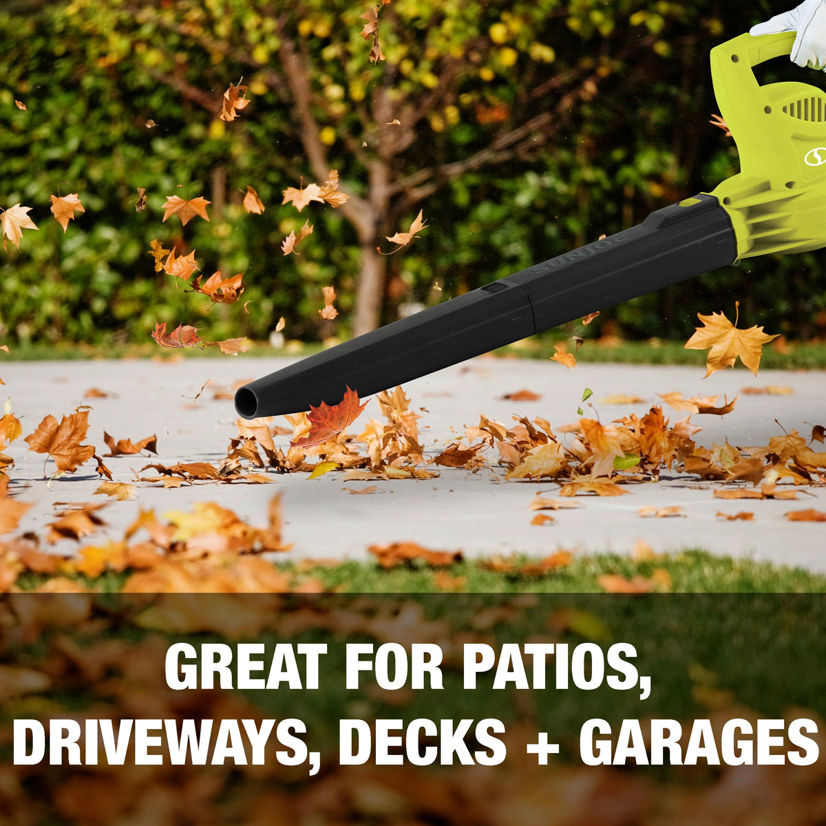 Electric Leaf Blower, 6-Amp, 155-mph, 260-CFM S387341