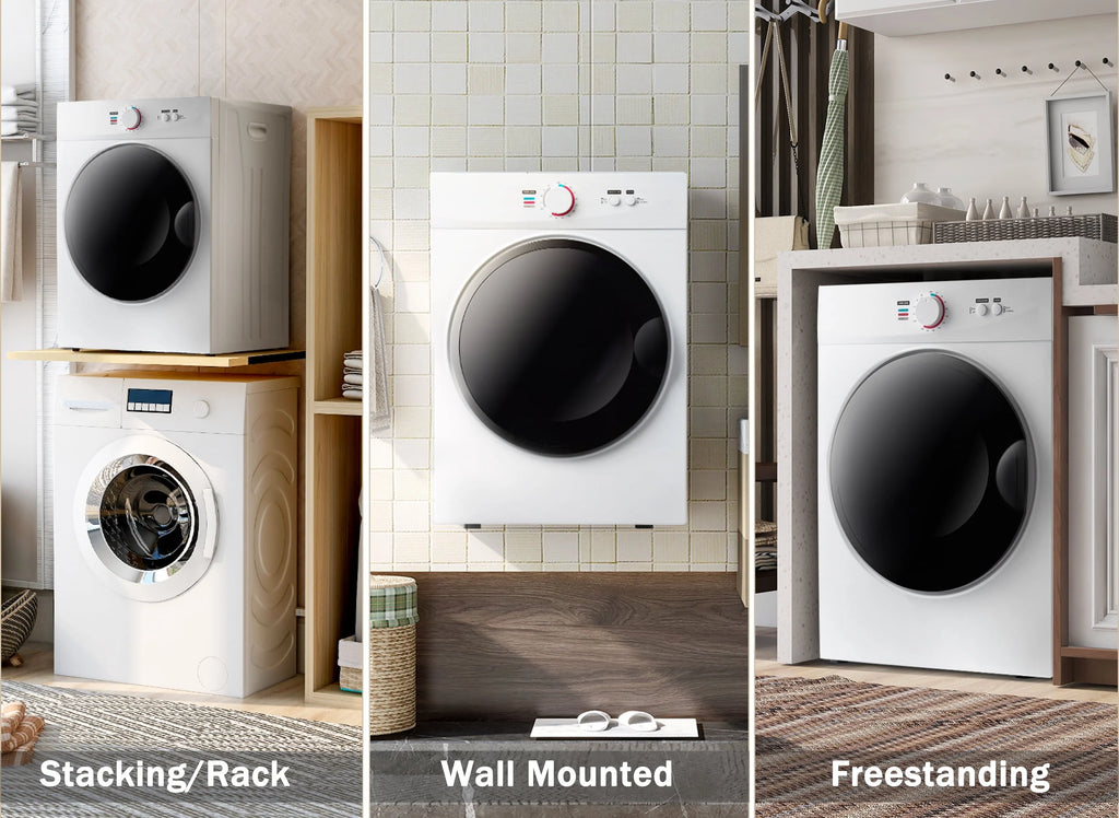 Portable Stainless Steel Laundry Dryer with 5 Modes B73648