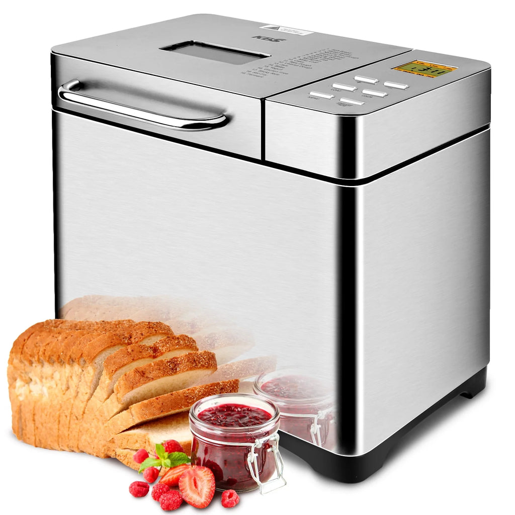 2LB Automatic Stainless Steel Bread Maker T32746