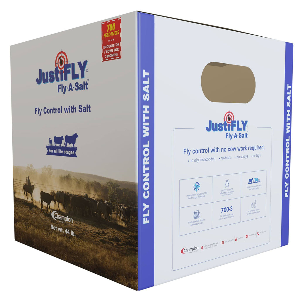 Cattle Fly Control Salt Block, 44 lb B6807