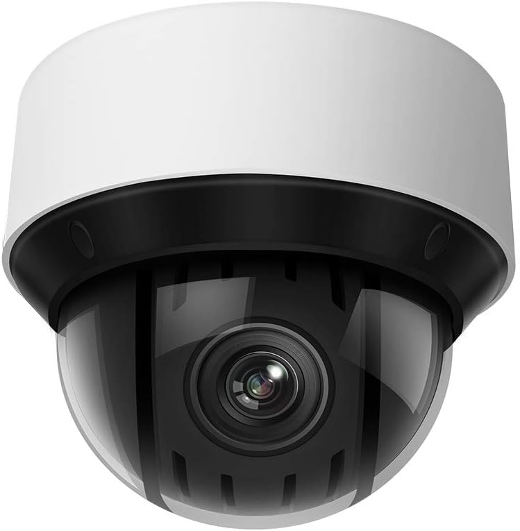 4MP PTZ Outdoor PoE IP Camera Speed Dome, 25x Optical Zoom, 165ft Night Vision, 360° Pan & 90° Tilt C466