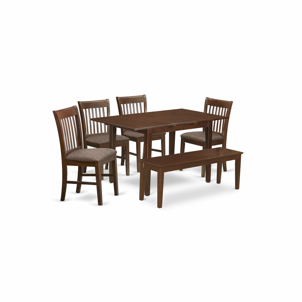 6 Piece Mahogany Wood Dining Room Set M84251