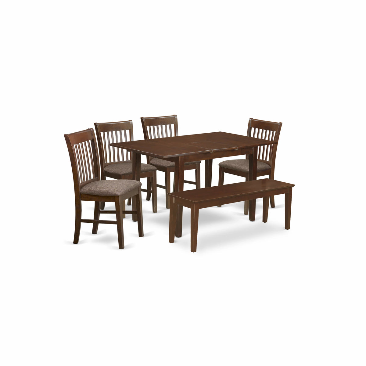 6 Piece Mahogany Wood Dining Room Set M84251