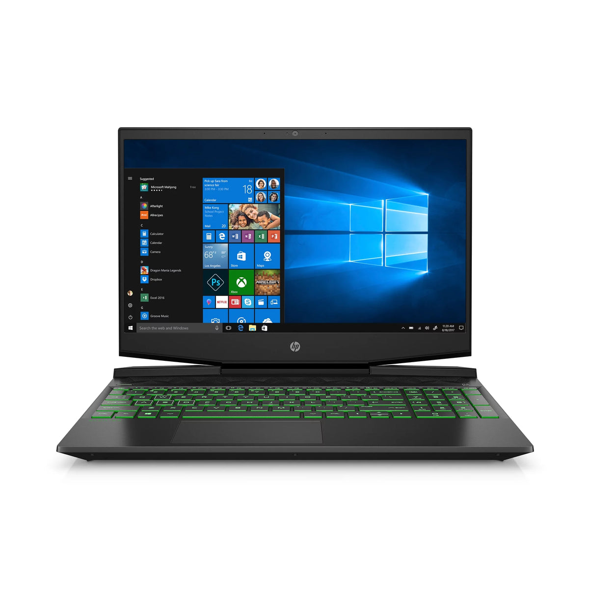 15.6" FHD Gaming Laptop, Intel Core i5, 8GB RAM, 256GB SSD, Shadow Black N63603