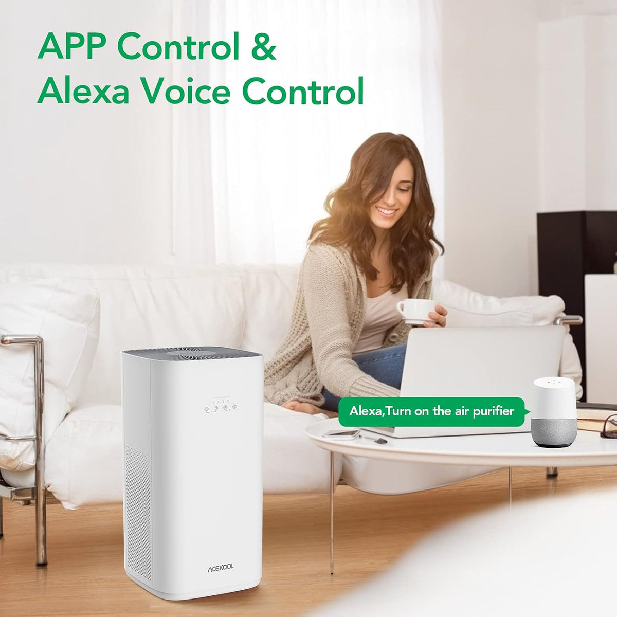 Smart Air Purifier with H13 HEPA Filter O261249