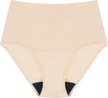 Washable Leak Proof Absorbent Cotton Underwear 60ML 1 Pack Beige X-Large X209154