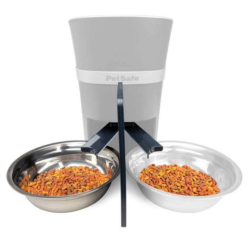 2-Pet Meal Splitter with Bowl Q2040