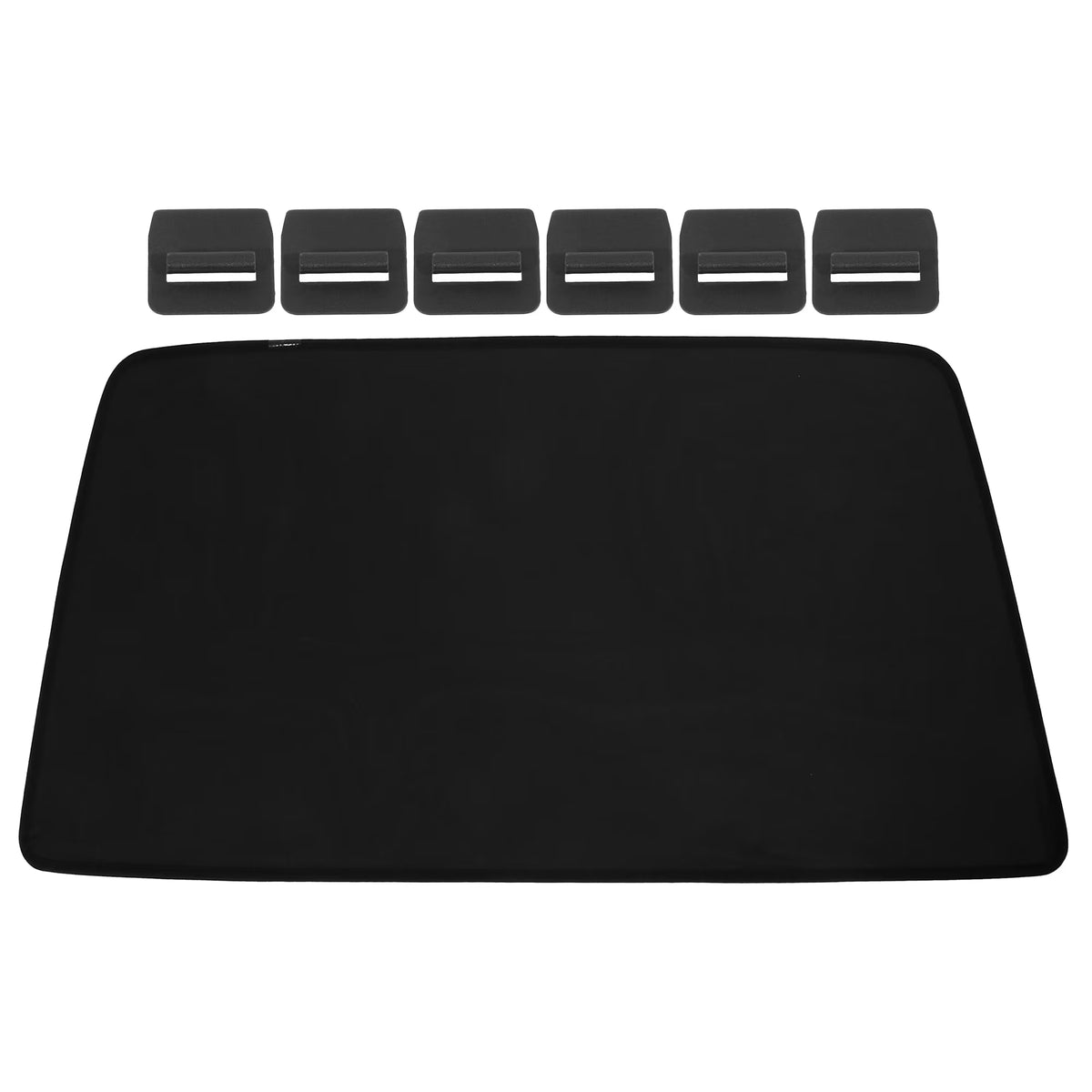 Black Foldable Sunroof Cover Net for Tesla Model X A42814