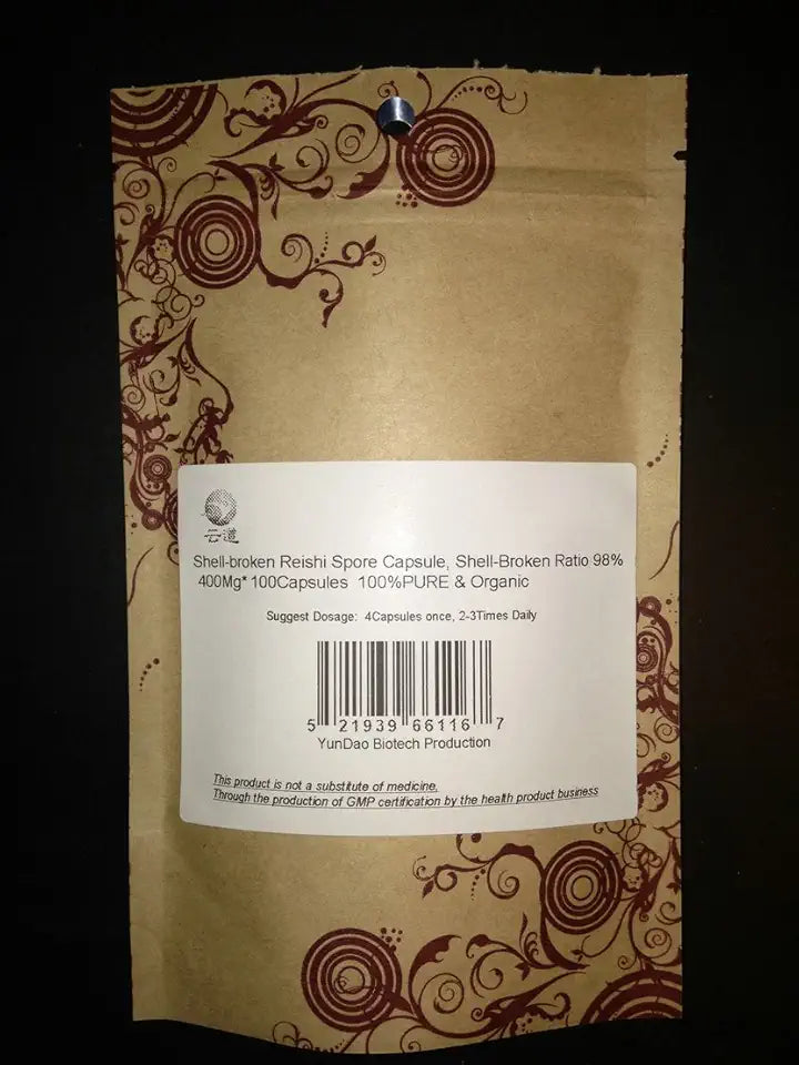 Reishi Spore 400Mg 100 Capsule H375386