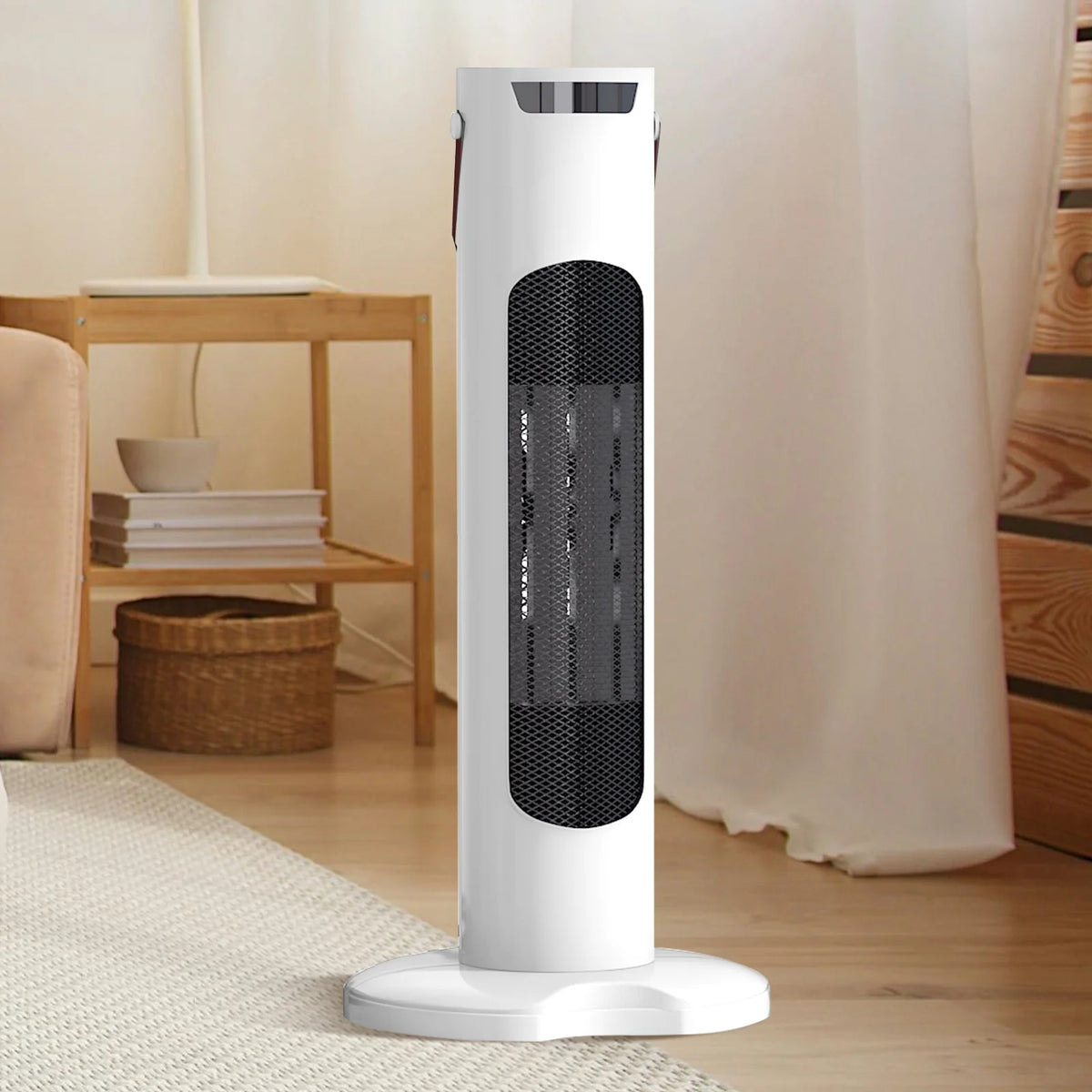 White 2000W Ceramic Tower Space Heater N7027