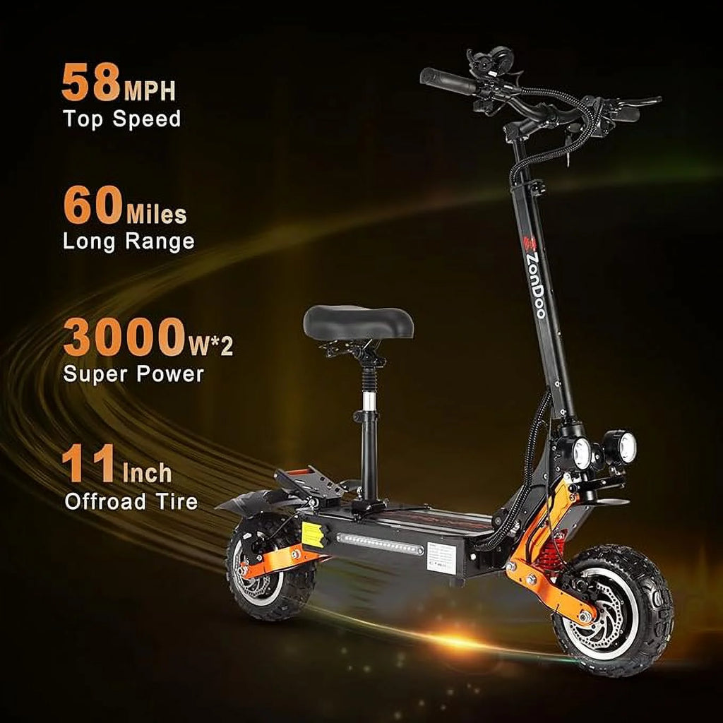 Electric Scooter with Seat X837