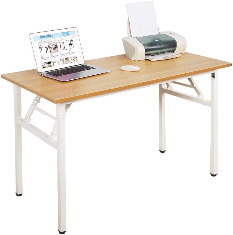 Rustic Brown Folding Computer Desk B5468