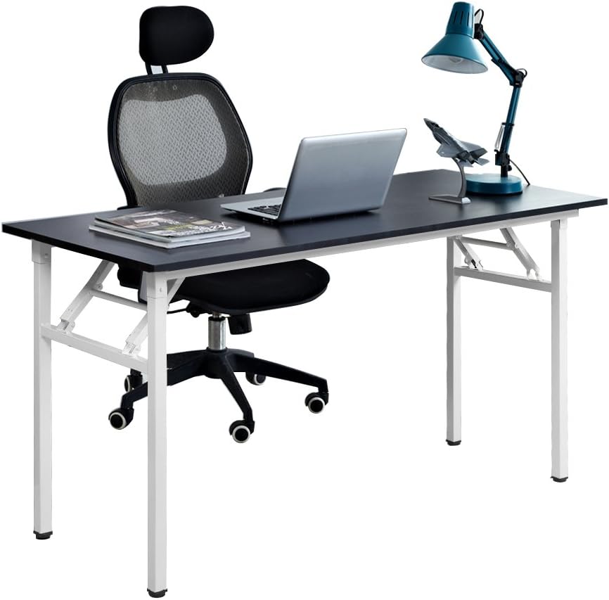 Rustic Brown Folding Computer Desk B5468