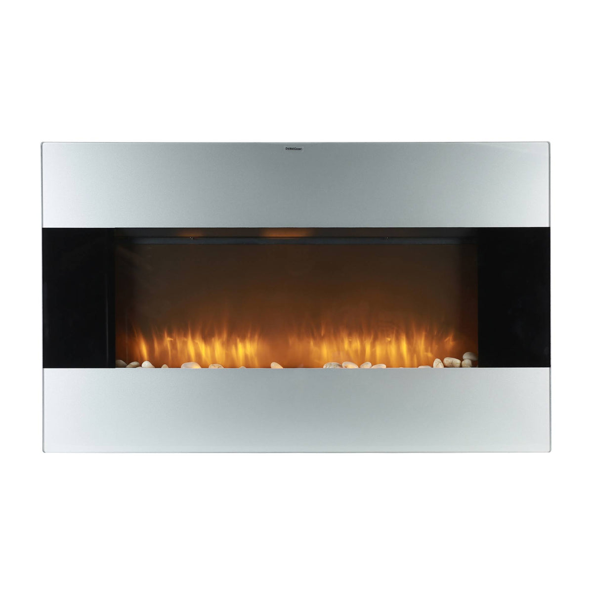 38 in. Wall Mount Electric Fireplace with Flame Effect U9113