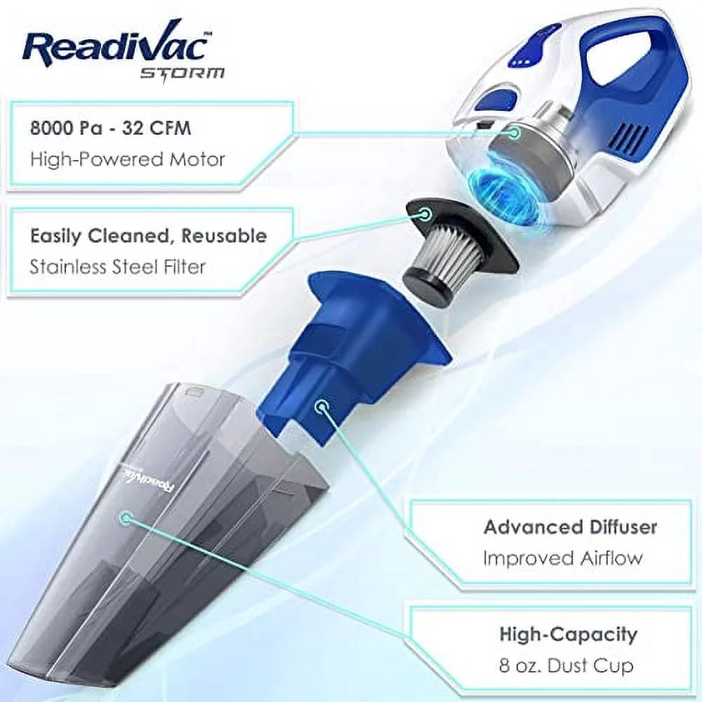 Handheld Wet & Dry Cordless Vacuum P206