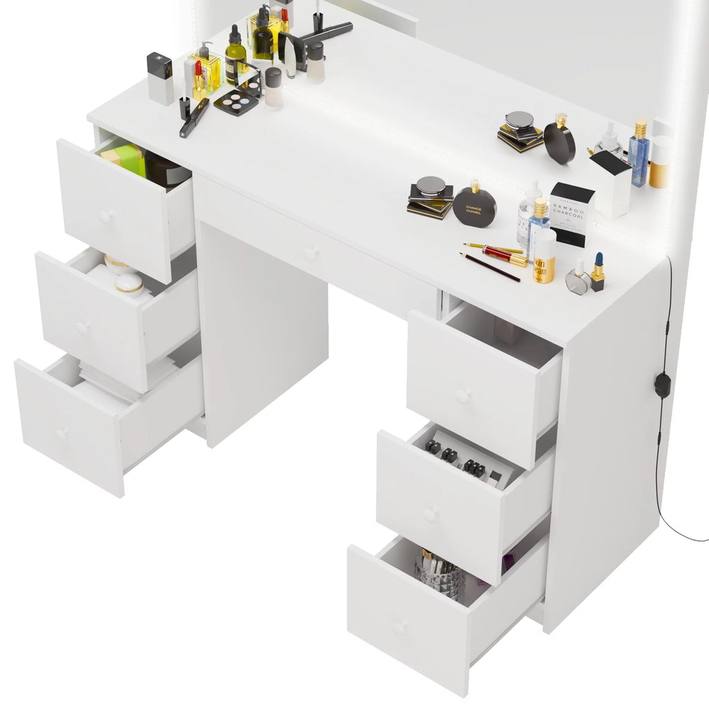 Modern Lighted Vanity Table W511
