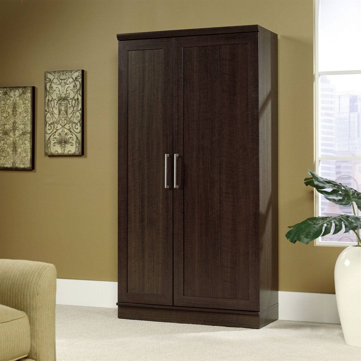 Brown Storage Cabinet H993871