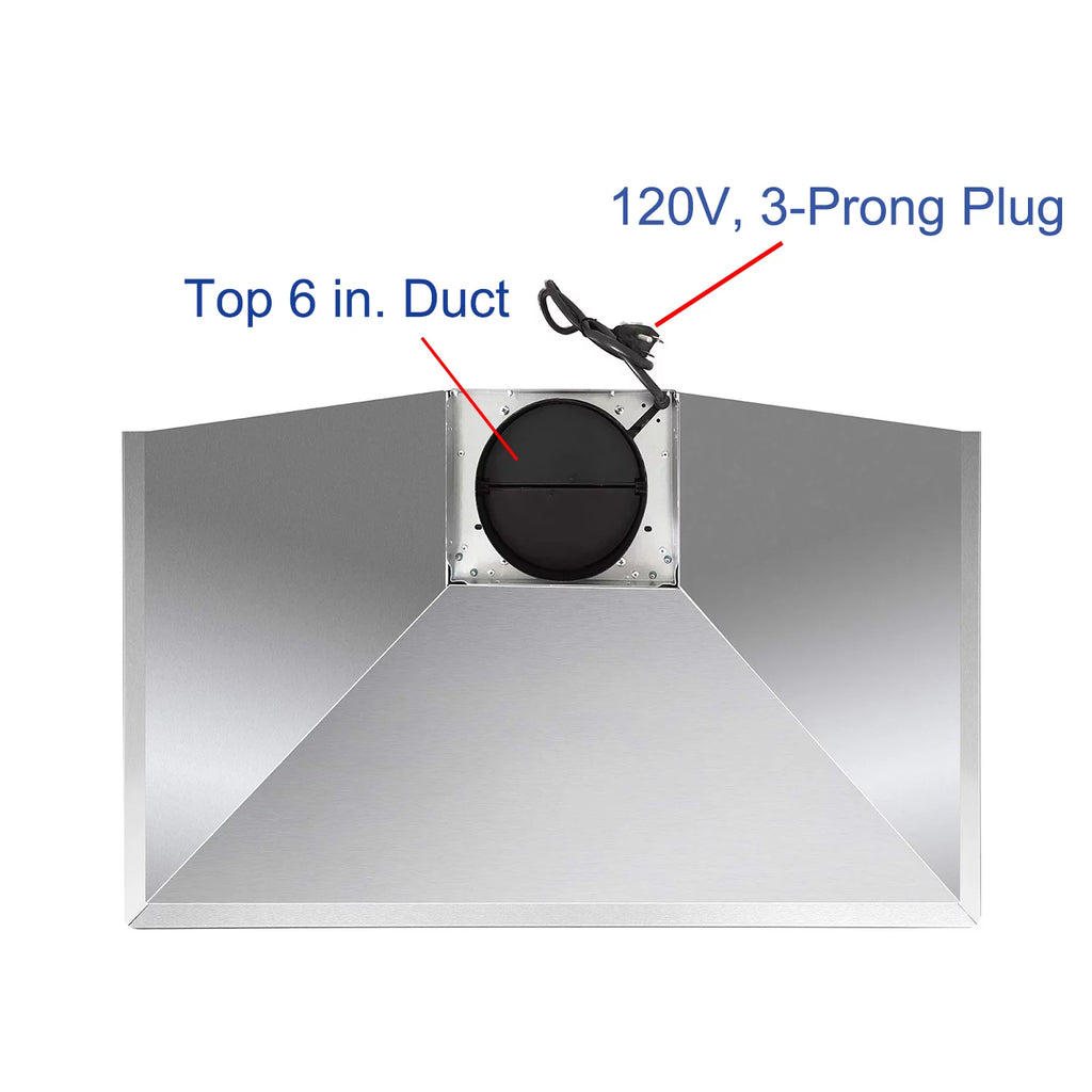 30 inch Stainless Steel Wall Mount Range Hood B297149