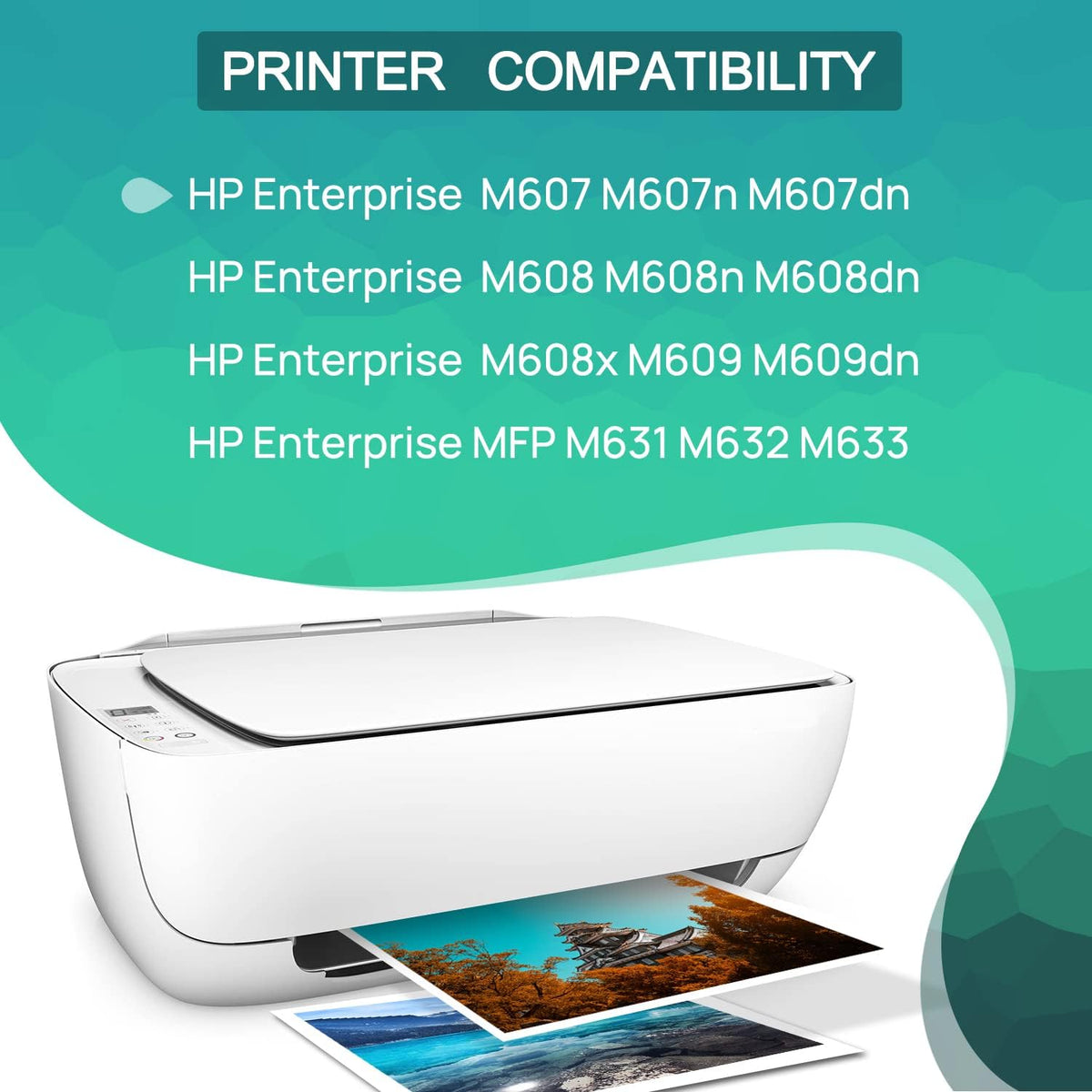 Compatible Toner Cartridge for HP Printer (1 Black) M516471