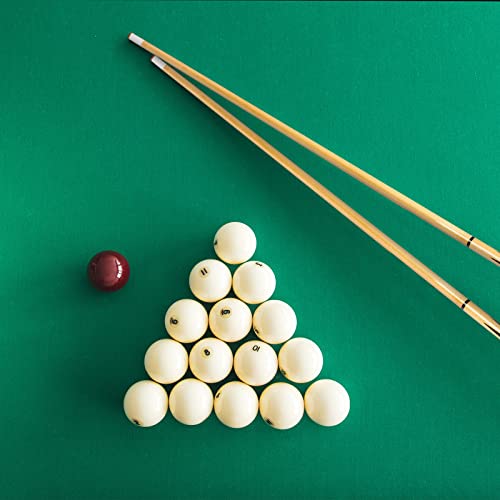 2 Piece 58 Inch 12 oz 13 mm Hardwood Pool Cue Z327283