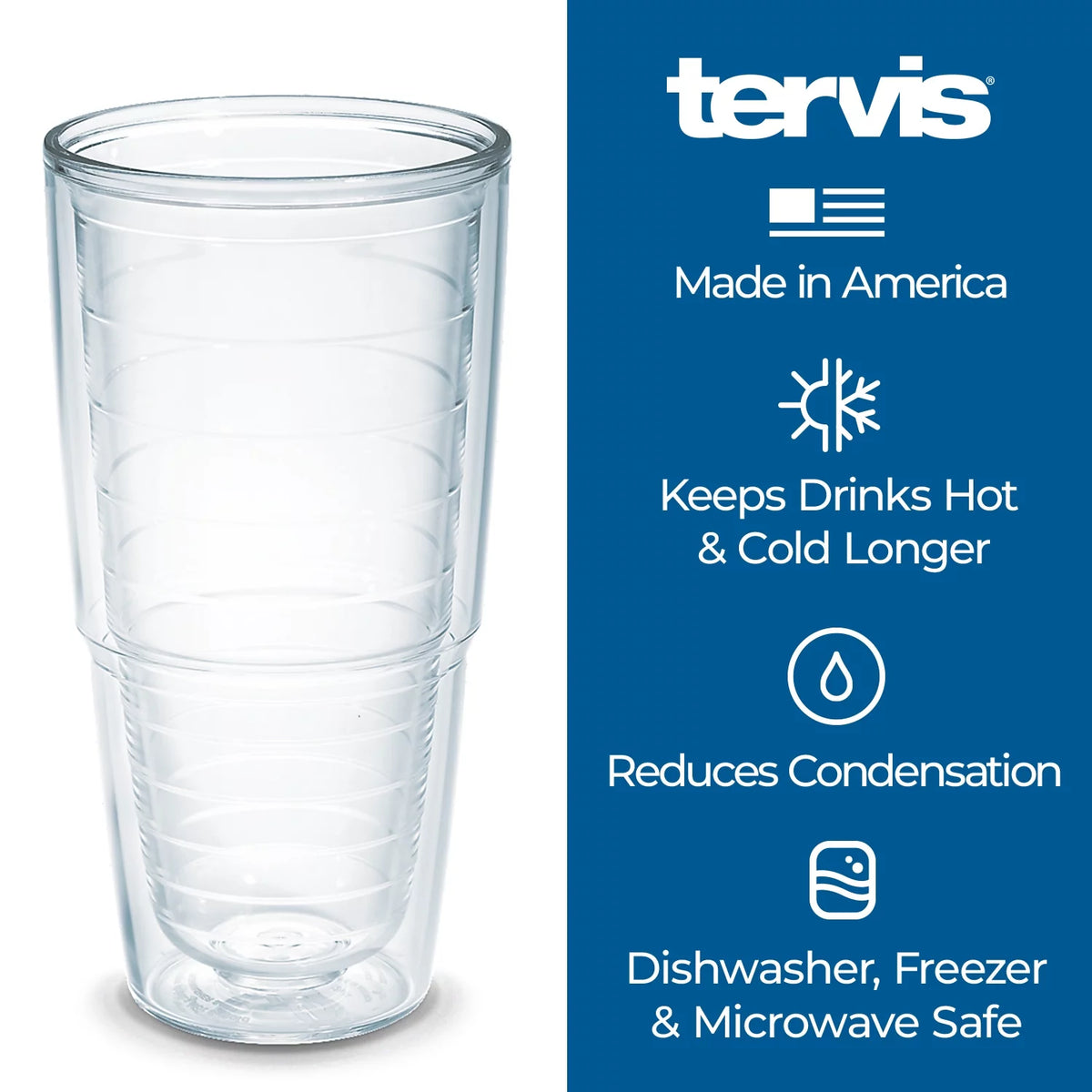 24oz Double Walled Insulated Tumbler Travel Cup K60356