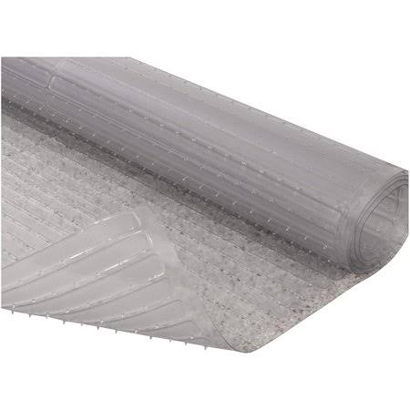 Clear Vinyl Plastic Floor Runner for Deep Pile Carpet W61889