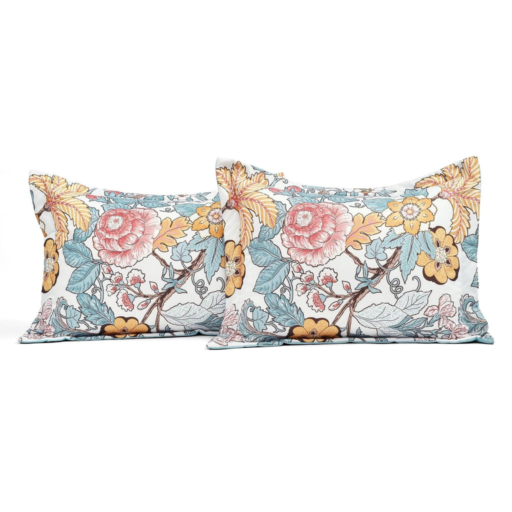 Blue & Yellow Comforter Set Full/Queen L4241