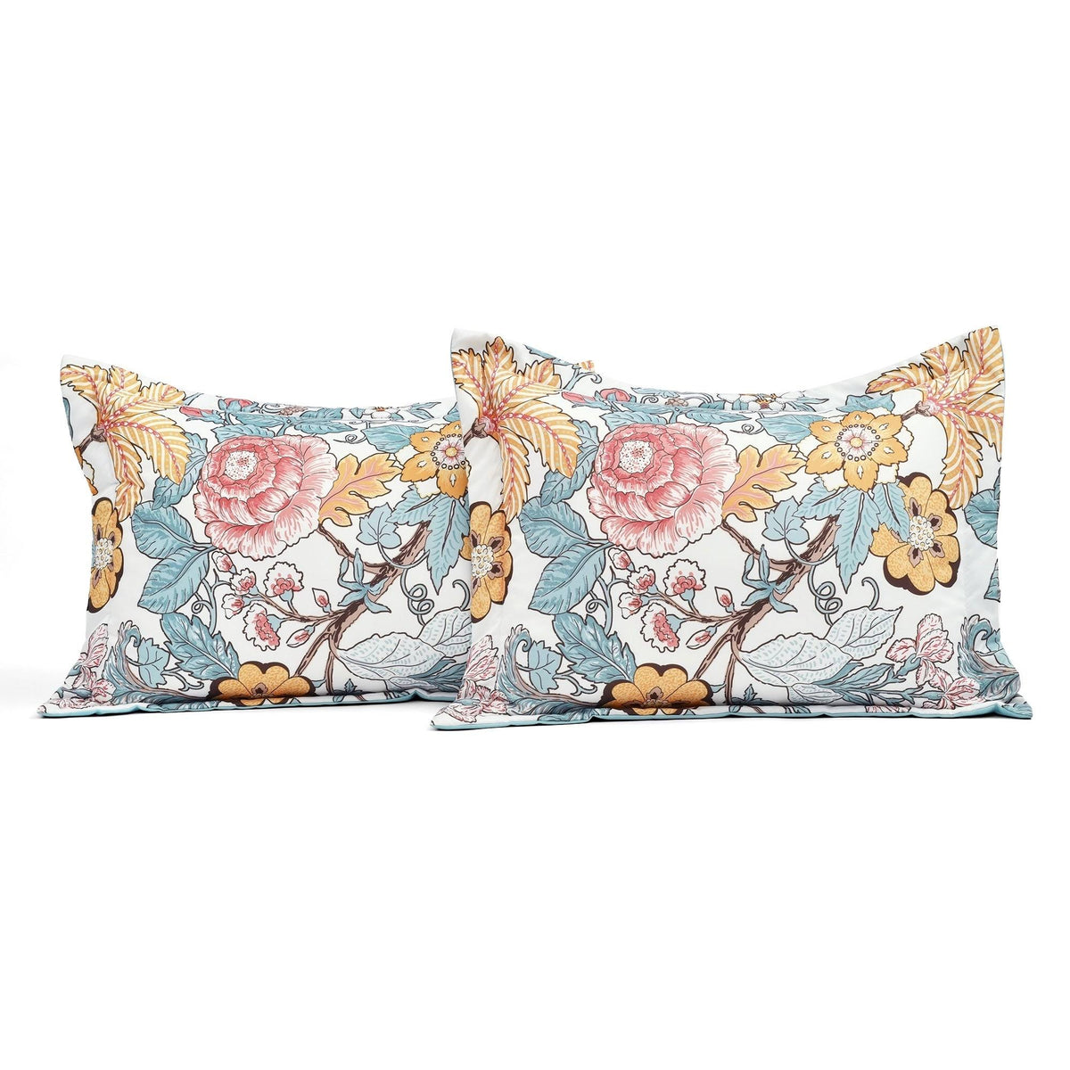 Blue & Yellow Comforter Set Full/Queen L4241