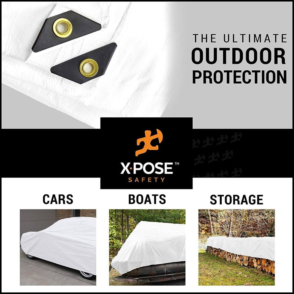 White Tarps 12 x 20, Case of 2 K459323