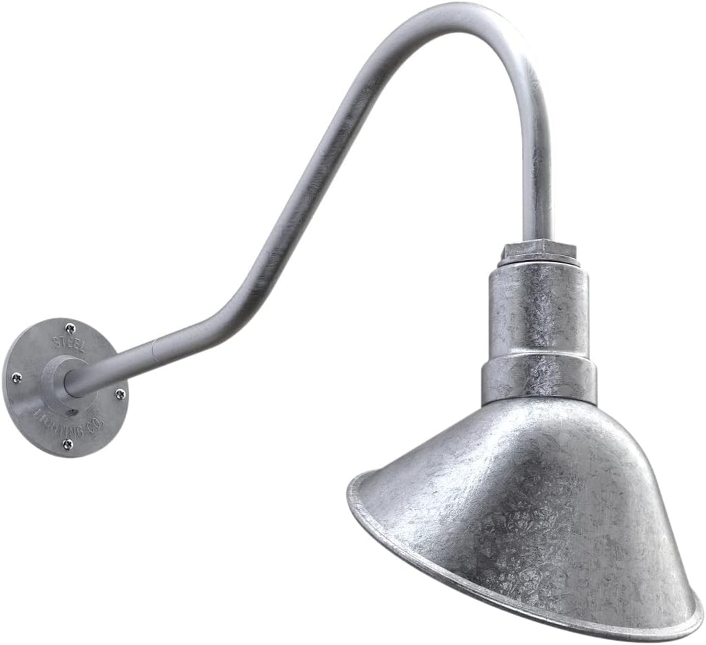 9 inch Dome 11 inch Straight Arm Sign Light G578