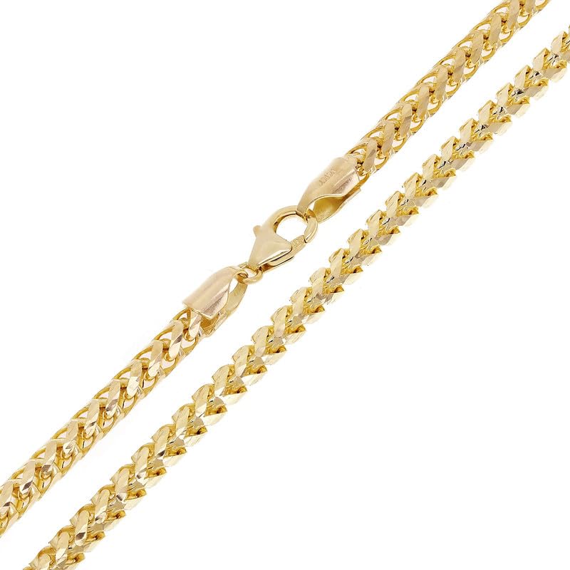 14k Gold Franco Chain Necklace E74034