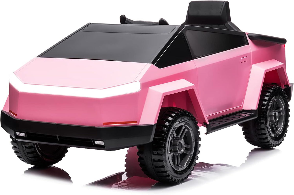 Pink 12V Ride On Truck with Remote Control U318