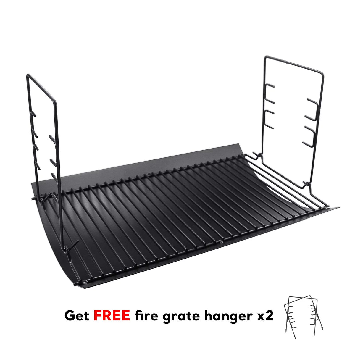 20 inch Ash Pan Drip Pan for Charcoal Grill with 2pcs Fire Grate Hanger V35092