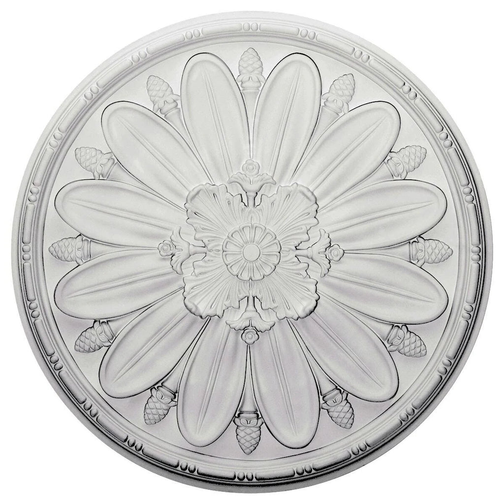 29 7/8x22OD x 1 3/8x22P Ceiling Medallion V24307