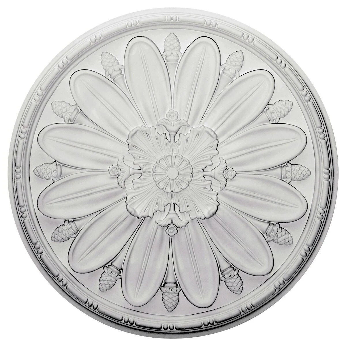 29 7/8x22OD x 1 3/8x22P Ceiling Medallion V24307