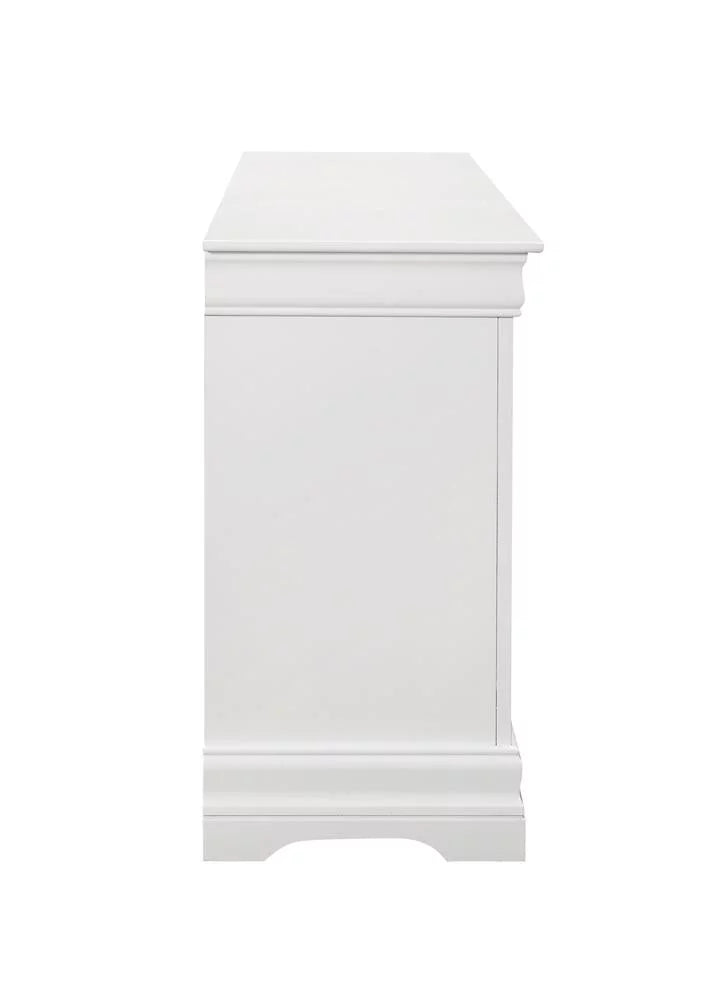 White 6-Drawer Wood Dresser H542675