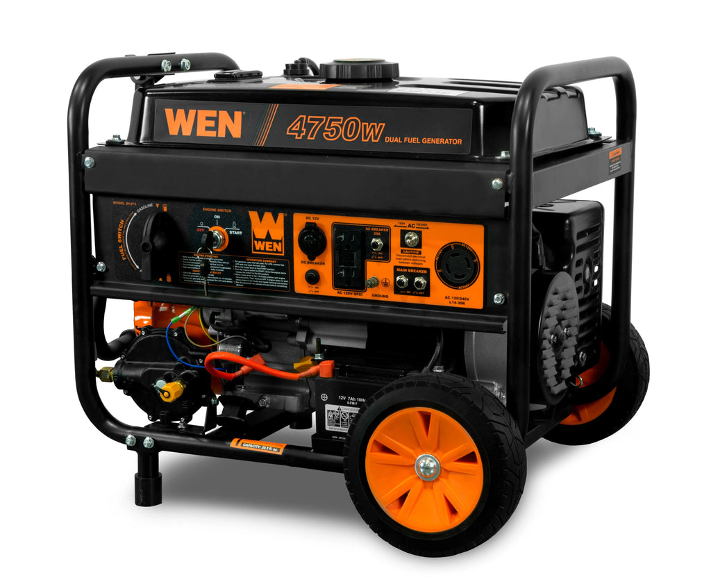 4,750/3,800-Watt Dual Fuel Portable Generator with Wheel Kit G1140
