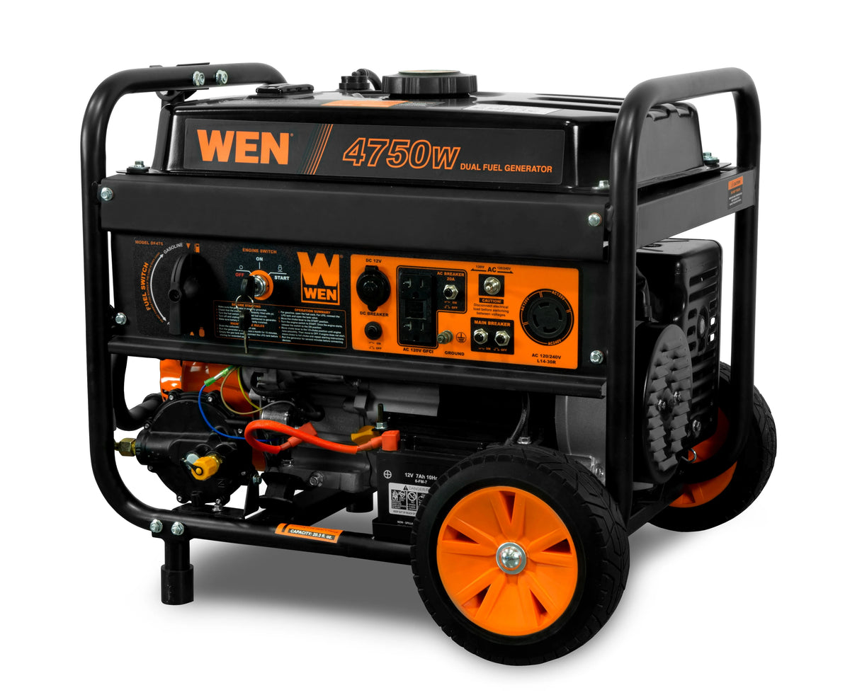 4,750/3,800-Watt Dual Fuel Portable Generator with Wheel Kit G1140