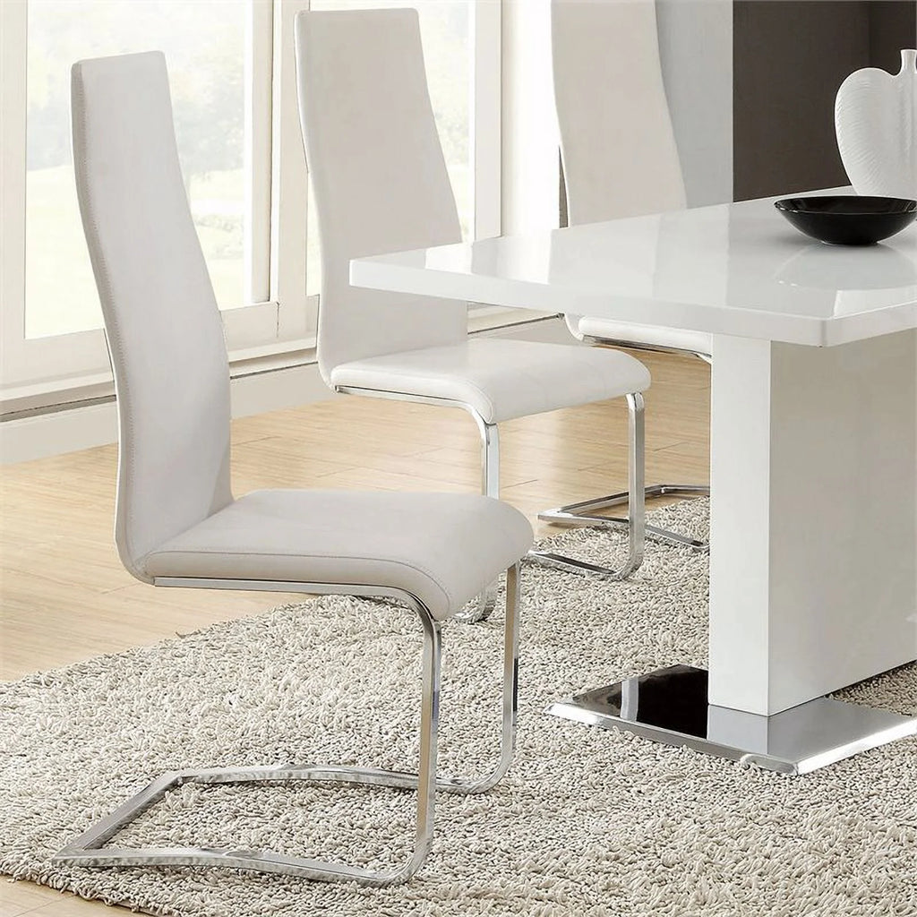 5 Piece Round Glass Top Dining Table and 4 Chairs P928615