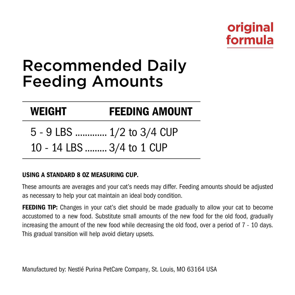 Naturals Original Dry Cat Food X410943