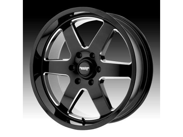 Gloss Black Machined Wheel O291323